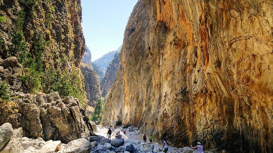 From Rethymno: Samariá Gorge Full-Day Hike - The Iron Gates and the narrowest part of the gorge