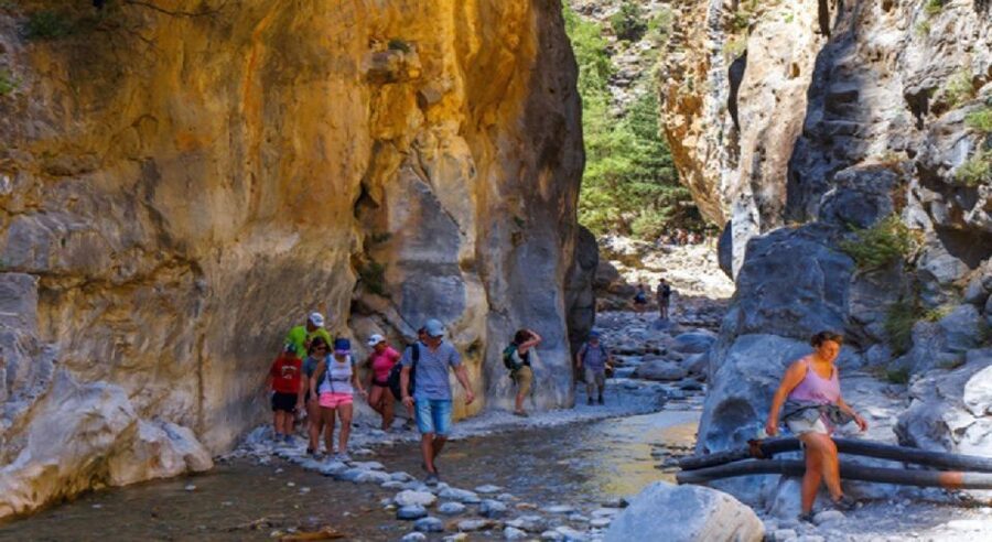 From Rethymno: Samariá Gorge Full-Day Hike - Reaching Agia Roumeli after the long walk