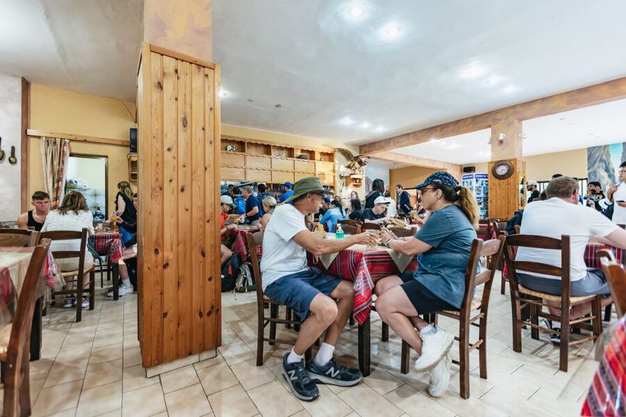 From Rethymno: Samaria Gorge Full-Day Trek, Pickup & Guide - Starting the hike at the White Mountains