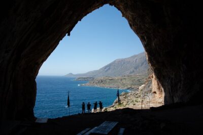 Full-Day Hiking and Running Adventure in South Crete