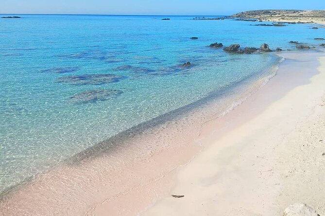 Full Day Private Minivan Tour to Elafonisi Beach and kedrodasos - Elafonisi Beach and the 750-meter walk to the water