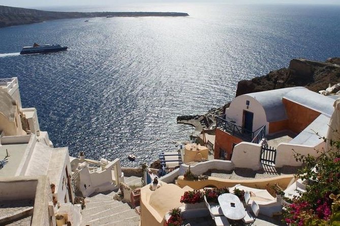 Full-Day Trip to Santorini island by Boat from Rethymno with Transfer your Hotel - Fira gives you a second view of Santorini