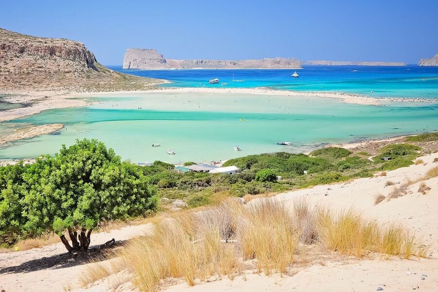 Georgioupolis: Balos and Gramvousa Trip Without Boat Ticket - Boarding the large cruise boat