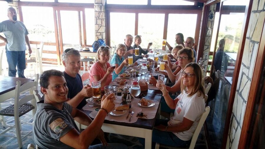Georgioupolis Full-Day Land Rover Safari Experience - The olive oil factory explains a daily staple
