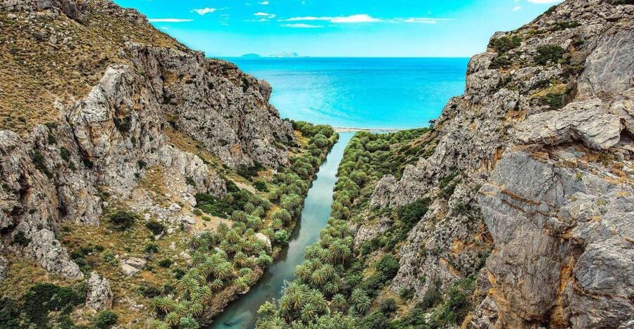 Georgioupolis: Preveli Palm Beach Day Trip by Bus and Boat - Leaving Georgioupolis by hotel pickup