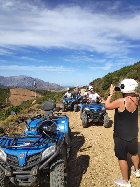 Georgioupolis Quad ATV Safari - Riding from Georgioupolis into the White Mountains