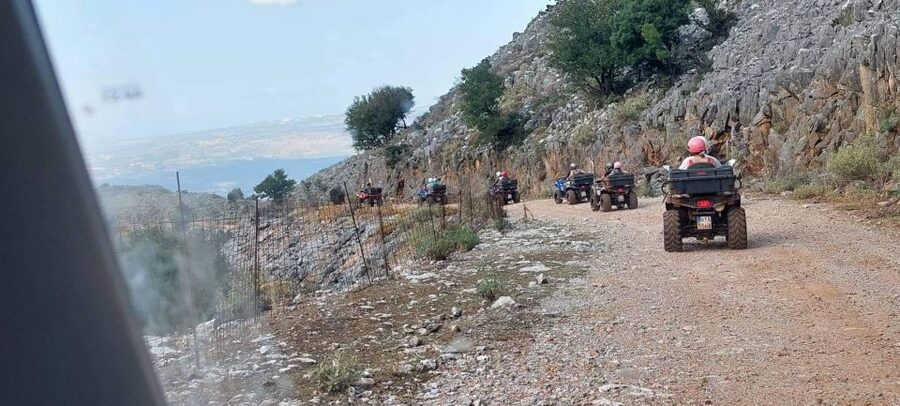 Georgioupolis Quad ATV Safari - Mountain roads, gorges, and views from about 650 meters