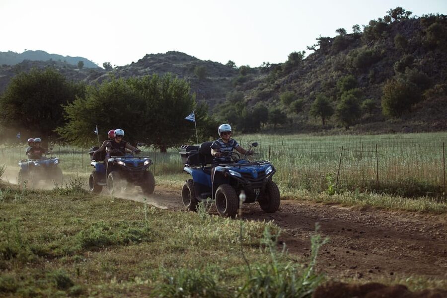 Georgioupolis Quad ATV Safari - The modern olive oil factory and tasting