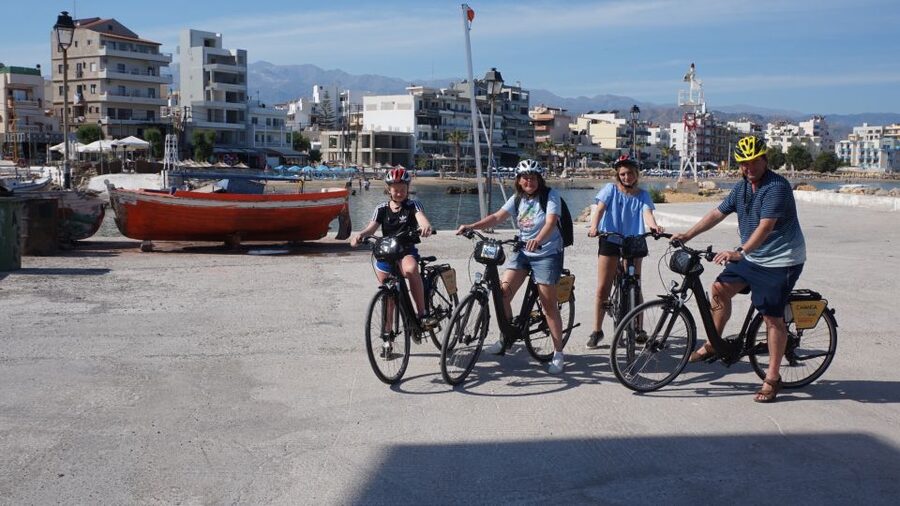Good Morning Chania Bike Tour - Reaching the Venetian harbor and Old Town