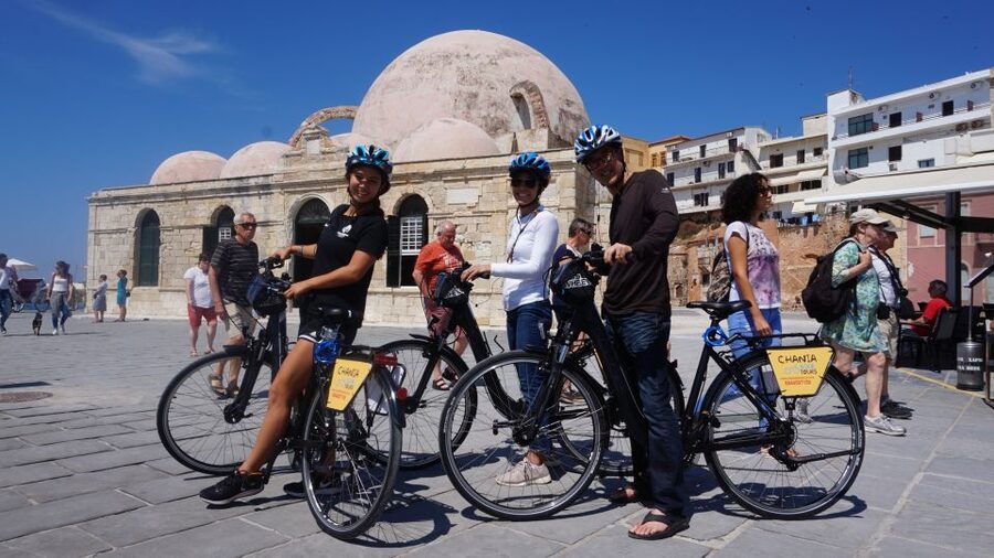 Good Morning Chania Bike Tour - Ending along the Kum Kapi coast