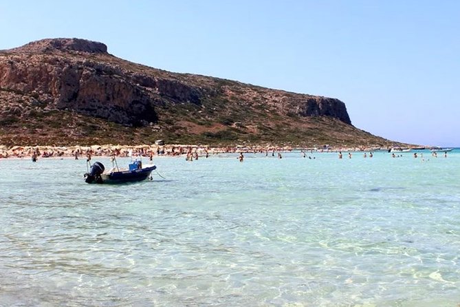 GRAMVOUSA and BALOS Boat & Beach & Lunch on CRETE - Sailing from Kissamos along the western coast