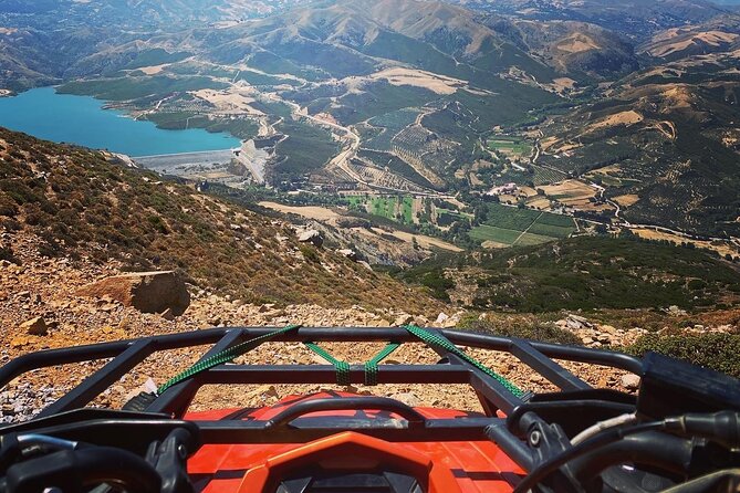 Half-Day Rethymno Quad Safari - Getting comfortable on the quad