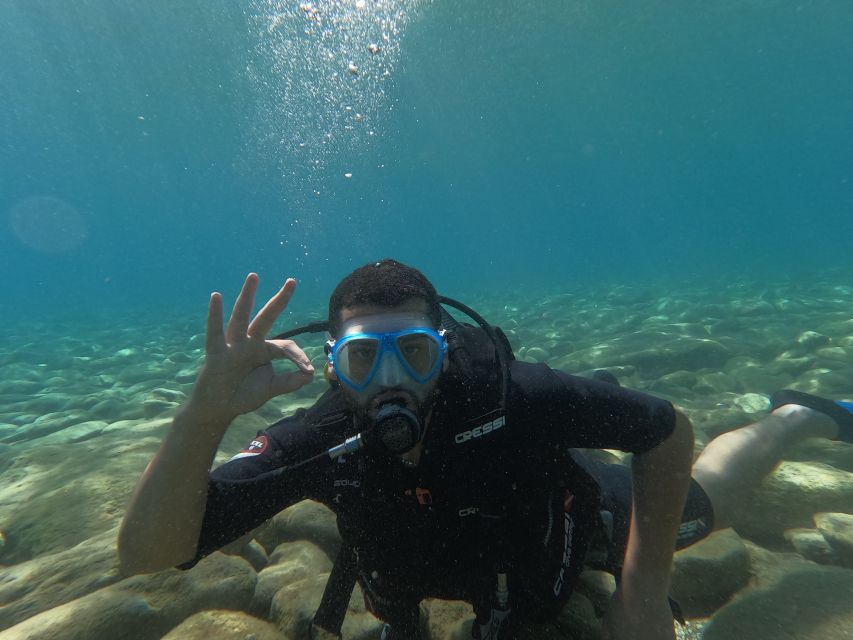 Heraklion: Beginner's intro dive w/2 Dives with transfer. - Agia Pelagia below the surface