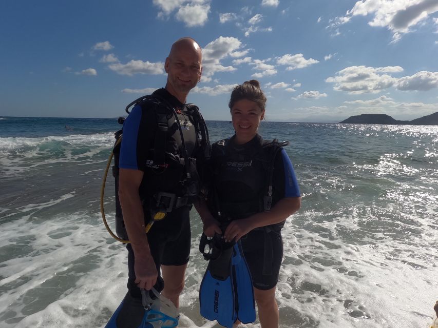 Heraklion: Beginner's intro dive w/2 Dives with transfer. - What the $165 price covers