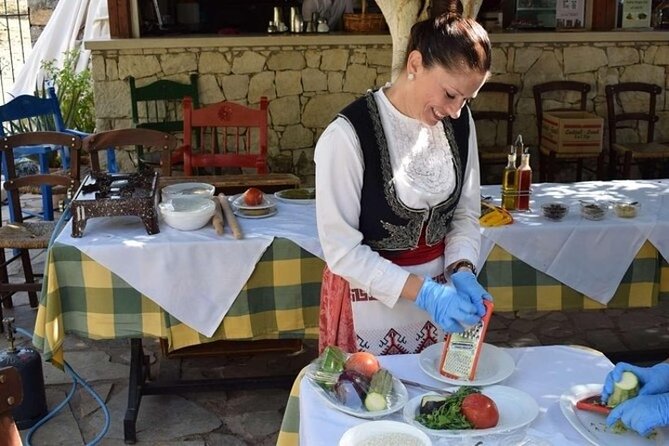 Heraklion: Cretan private cooking lesson with lunch in Arolithos - Why Arolithos Makes a Good Cooking-Class Setting