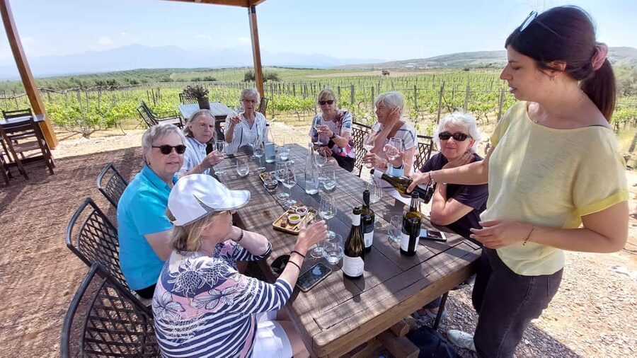 Heraklion: Cretan Wine Tasting Tour & Gourmet Lunch - Key points at a glance