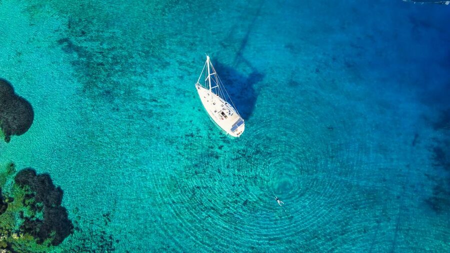 Heraklion: Dia Island Sailboat Cruise with Swimming and Meal - Returning to Heraklion under sail