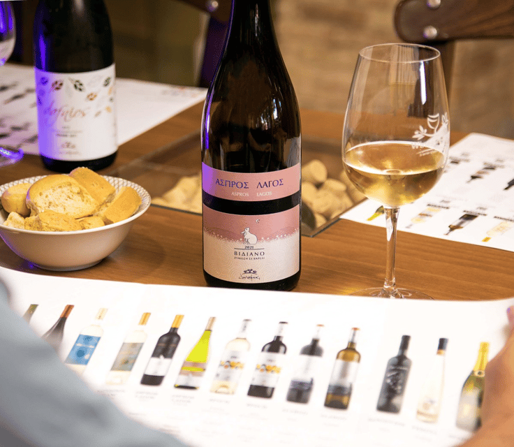 Heraklion: Douloufakis Winery, Tour and Wine Tasting - A short tasting with practical extras
