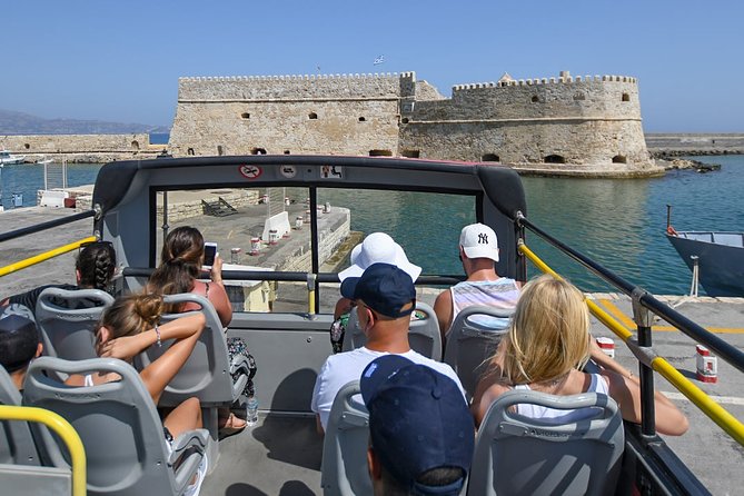 Heraklion Hop-On Hop-Off Bus Tour - Historic gates and Nikos Kazantzakis