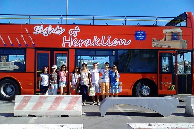 Heraklion Hop-On Hop-Off Bus Tour - The city center and Archaeological Museum