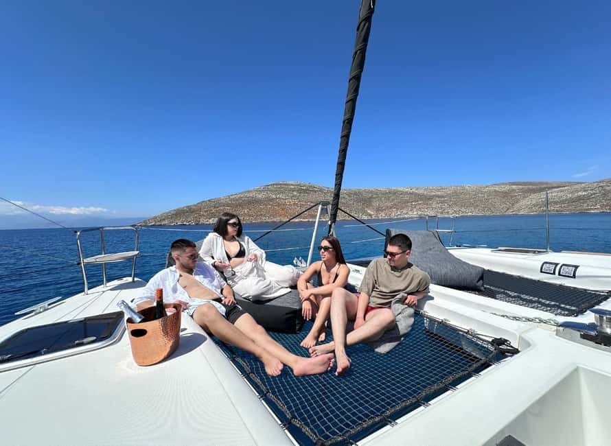 Heraklion Luxury Catamaran Dia Isla -Gourmet Lunch Top Rated - Who will enjoy this cruise most?