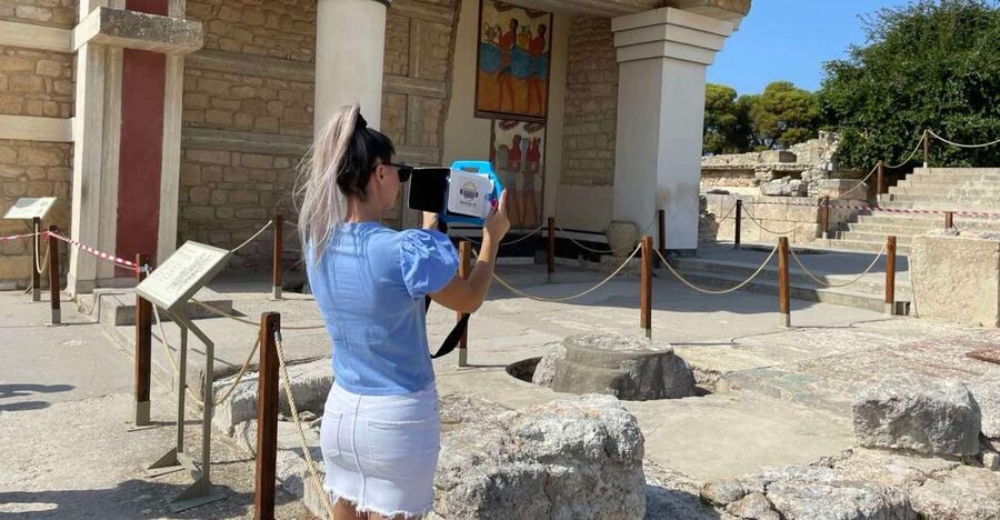 Heraklion: Palace of Knossos 3D Virtual Audio Tour by Tablet - Key points at a glance