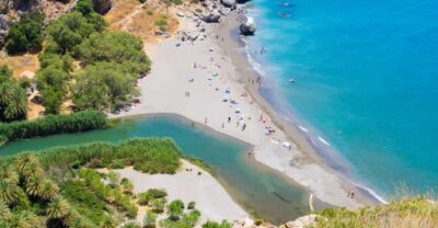 Preveli By Boat, Damnoni & Kourtaliotiko Springs