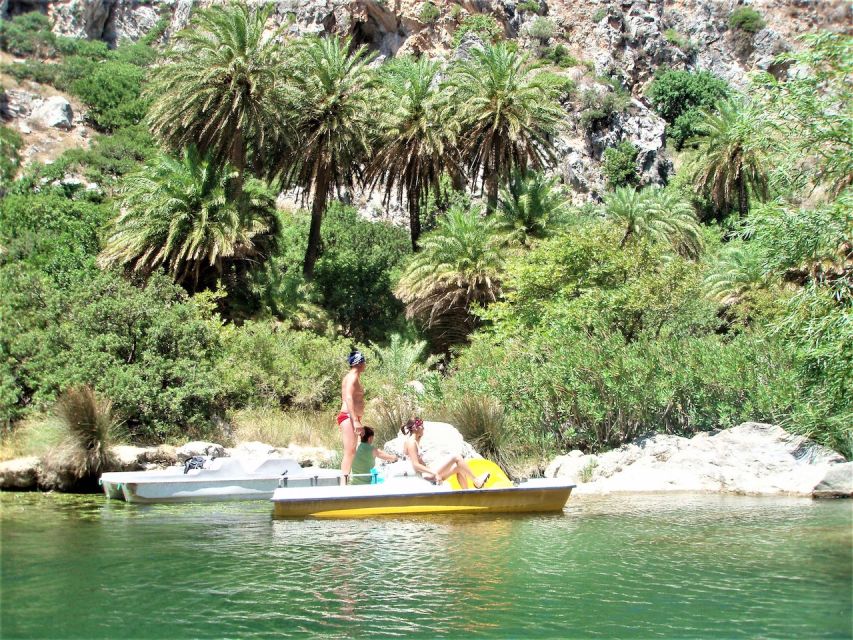 Heraklion: Preveli By Boat, Damnoni & Kourtaliotiko Springs - What the $58 price really includes