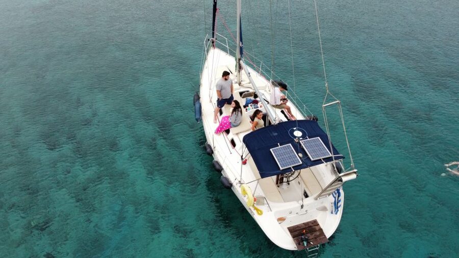 Heraklion: Private Full-Day Sailing Trip to Dia Island - Lunch on the boat, with a useful choice to make