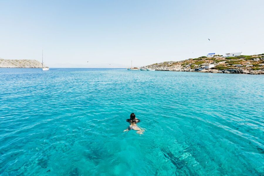 Heraklion: Sailboat Cruise to Dia Island with Drinks & Lunch - Lunch, fruit, and unlimited drinks