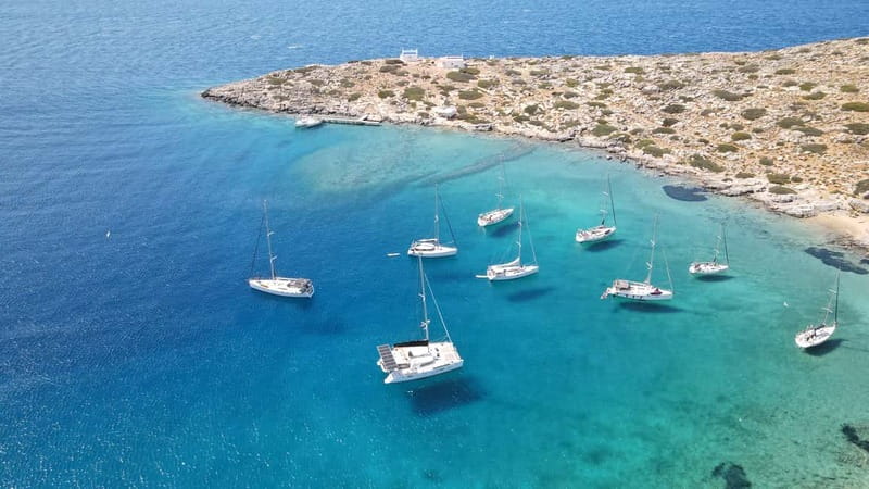 Heraklion: Sailing Trip to Dia Island with Lunch & Swimming - The return sail and possible sunset views