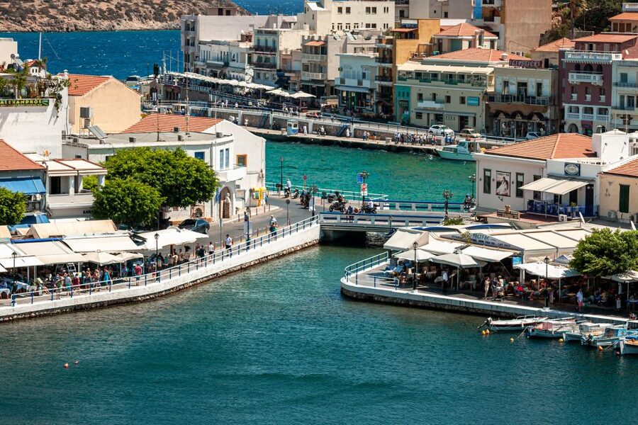 Heraklion: Spinalonga, Agios Nikolaos, Elounda & Plaka Tour - Kolokytha Bay, swimming, and lunch
