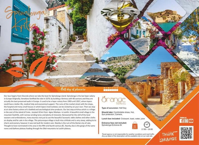 Heraklion : Spinalonga Island & Kritsa Village Half-Day Tour - Elounda and the 15-minute crossing