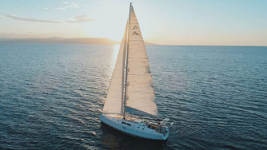 Heraklion: Sunset Private Sailing Trip to Dia island - The sunset sail back toward Heraklion