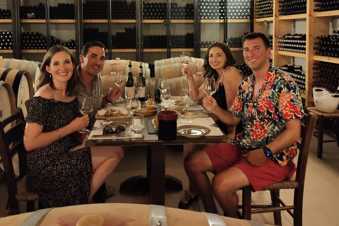 Heraklion SUV Private Guided Wine Tour with Lunch - Domaine Paterianakis: five wines beneath the vineyard