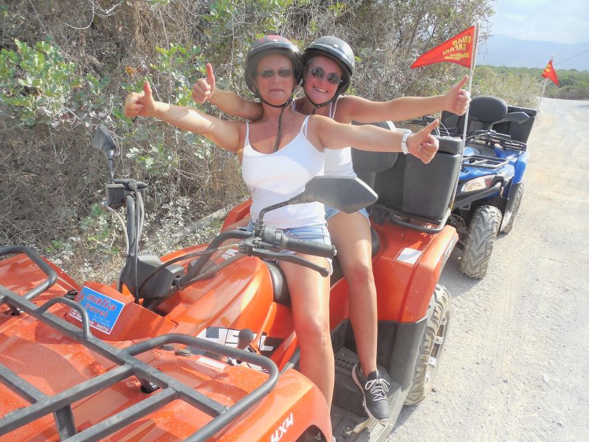 Hersonisos - Malia :off-road quad safari with transfer+Lunch - Starting in Malia with a practical safety briefing