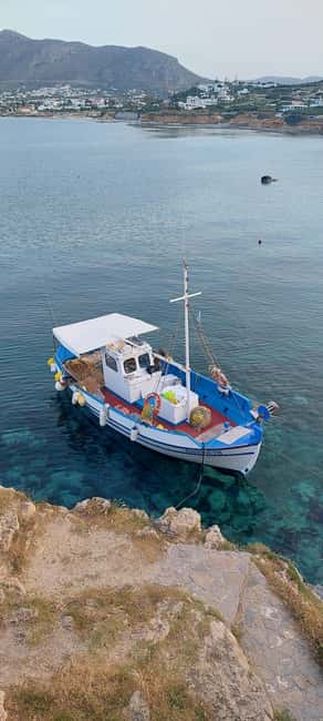 Hersonissos: Agapi Fishing Trips Sunset Cruise - Rod fishing, swimming, and snorkeling before sunset