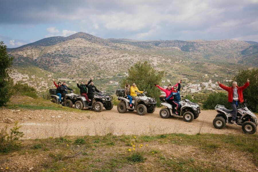 Hersonissos: ATV Quad Bike Safari in the Mountains of Crete - Potamies, olive groves, and the quiet side of the island