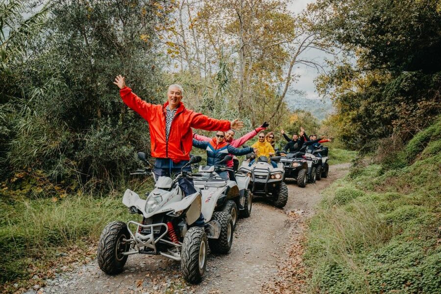 Hersonissos: ATV Quad Bike Safari in the Mountains of Crete - Starting in Hersonissos and climbing toward the villages