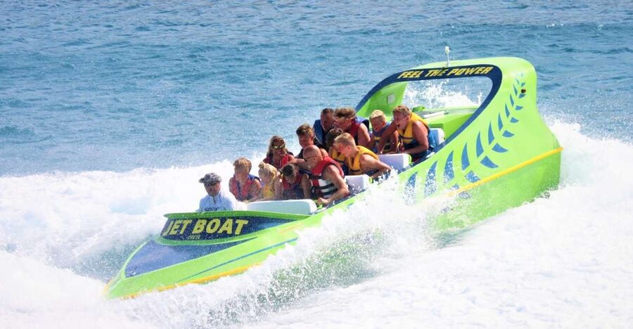 Hersonissos: Jet Boat Tour with Snorkeling - Saint George’s Bay gives you time to slow down