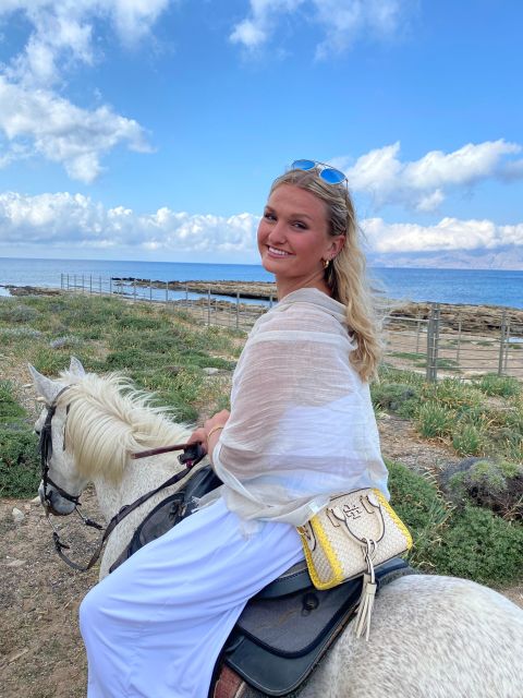 Horse riding,falasarna sunset,dinner in a tavern,drone video - What Yannis adds to the day