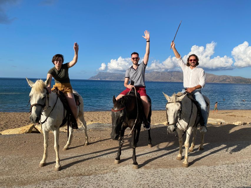 Horse riding,falasarna sunset,dinner in a tavern,drone video - Who should book this experience?