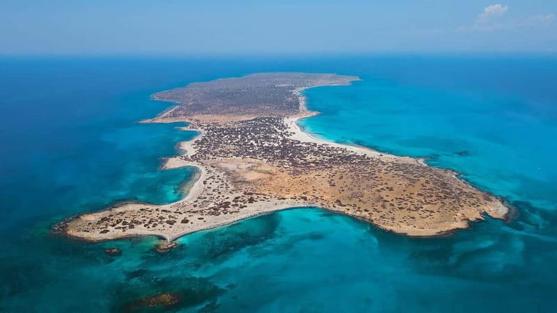 Ierapetra: Chrissi Island Luxury Yacht Cruise with Meal - The second bay and the return cruise