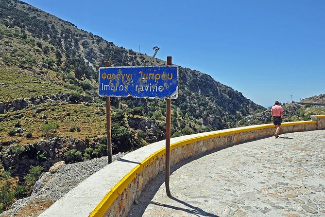 Imbros Gorge Hiking Day Trip with transportation - A swim in the Libyan Sea