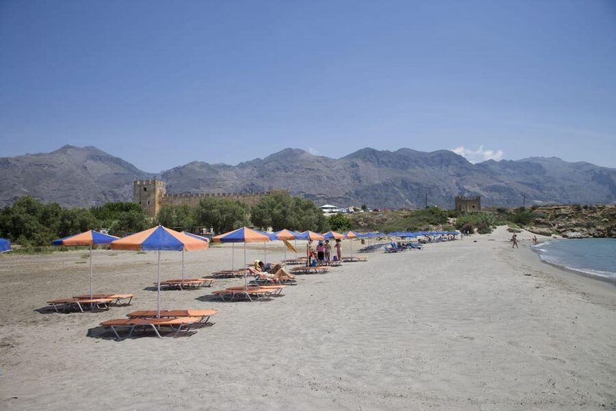 Imbros gorge walk and swimming at Frangokastello - Komitades brings the mountain walk to an end