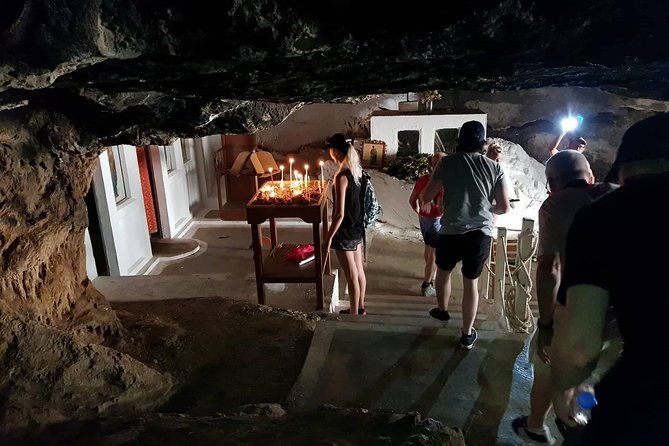 Island Spinalonga, Milatos Cave,private Speedboat,OliveOilTasting - Boarding the speedboat at Plaka