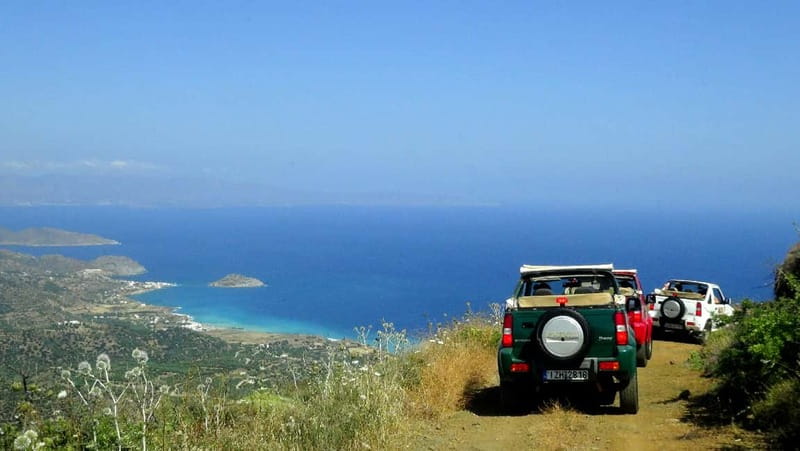 Jeep Driving Tour to Thripti Mountains and typical villages - Climbing toward Thrypti and Afentis