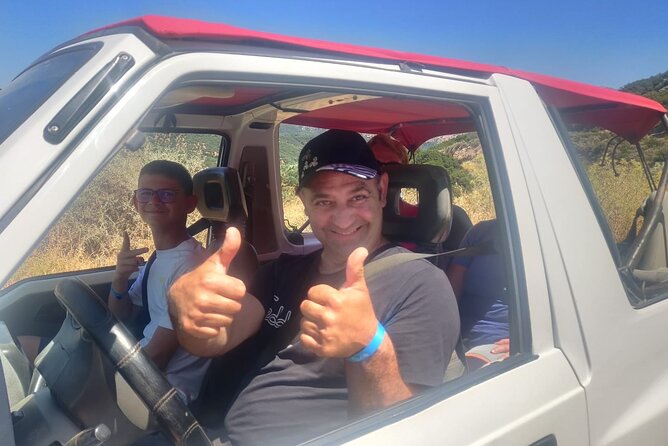 Jeep Safari 4x4 Crete real off road mountain tracks with Lunch from Hersonissos - Kalo Chorio, a village pause beside the church