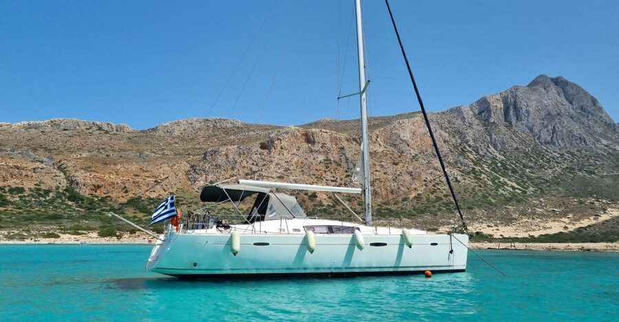 Kissamos: Balos and Gramvousa Private Sailing Trip with Meal - Key points at a glance