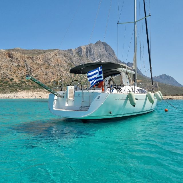 Kissamos: Balos and Gramvousa Private Sailing Trip with Meal - Two hours at Balos Lagoon